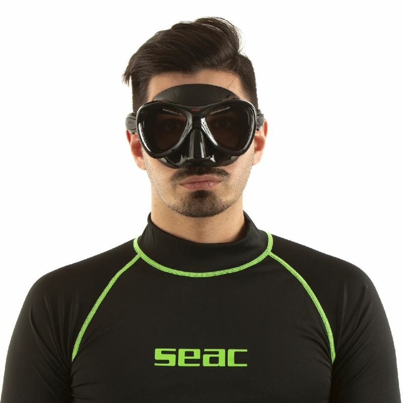 Schwimmbrille Seac 0750058003 Schwarz Einheitsgröße