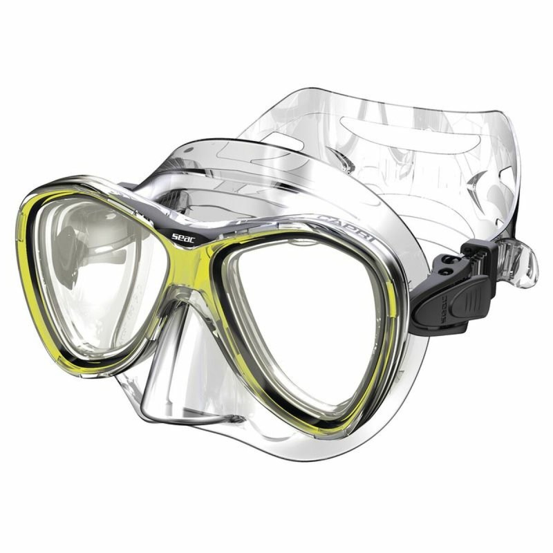 Swimming Goggles Seac 75001300136 Yellow One size