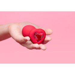 Vibromasseur B-Vibe Heart Rouge