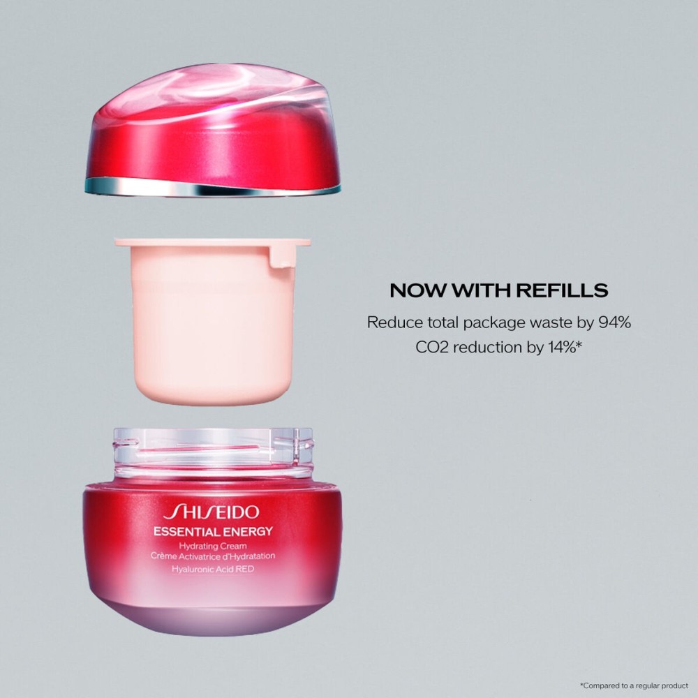 Feuchtigkeitscreme Shiseido 729238182868 50 ml Nachladen
