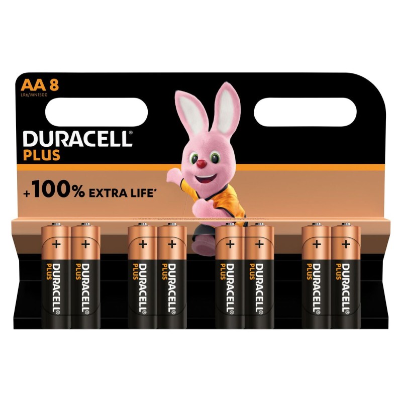 Alkali-Mangan-Batterie DURACELL LR06 LR6 AA 1.5V (8 pcs)