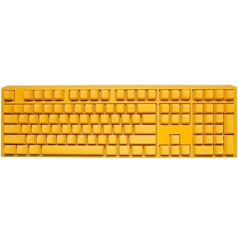 Clavier sans fil Ducky DKON2108ST-RUSPDYDYYYC1 Jaune Monochrome QWERTY