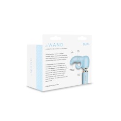 Accessoire Le Wand Dual Weighted Bleu Silicone