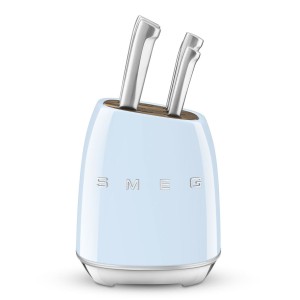 Ensemble de couteaux de cuisine et support Smeg KBSF02PB