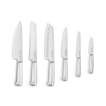 Ensemble de couteaux de cuisine et support Smeg KBSF02PB