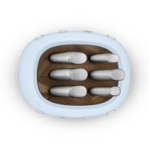 Ensemble de couteaux de cuisine et support Smeg KBSF02PB