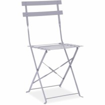 Tisch-Set mit 2 Stühlen Grau