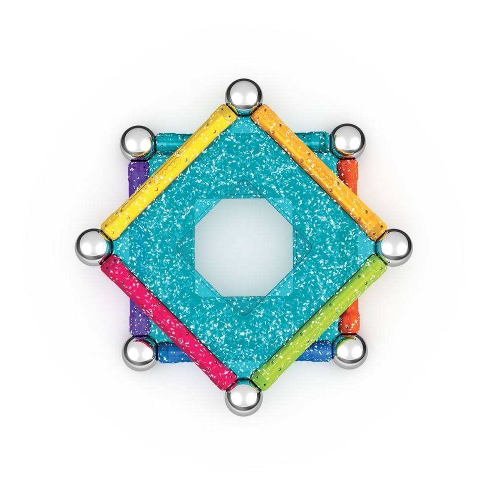 Playset Geomag Glitter (22 Stücke)