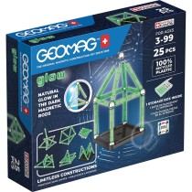 Playset Geomag Glow Recycled 25 Stücke