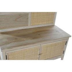 Eingangsbereich Home ESPRIT natürlich Rattan Paulonia-Holz Spiegel 92 x 40 x 181 cm