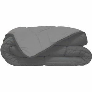 Bettdecke Poyet Motte Calgary Grau Silberfarben 400 g /m² 220 x 240 cm