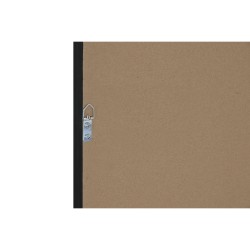 Leinwand Home ESPRIT Schwarz natürlich Moderne Boho 50 x 3 x 60 cm (2 Stück)