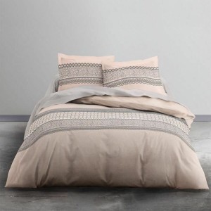 Parure de couette TODAY Rosalie Rose Lit double 240 x 260 cm