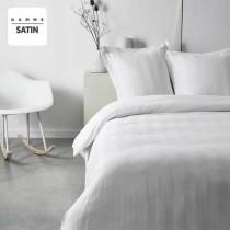 Bettbezug-Set TODAY Satin Weiß 240 x 260 cm 260 x 240 cm