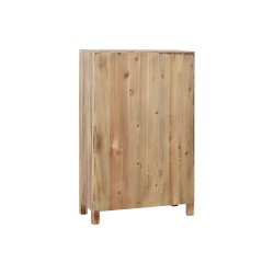 Caisson à Tiroirs Home ESPRIT Noir Naturel Sapin Bois MDF Oriental 63 x 27 x 101 cm