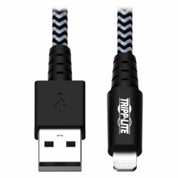 Câble USB vers Lightning Eaton M100-006-HD Noir 1,8 m