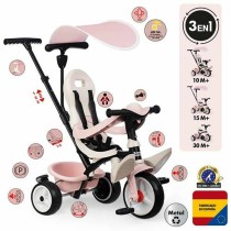 Tricycle Smoby Paseo para bebés Rose
