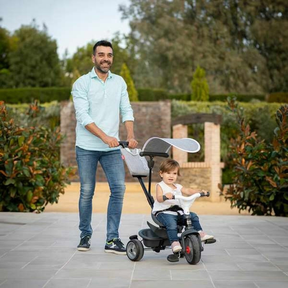 Tricycle Smoby Baby Driver Gris