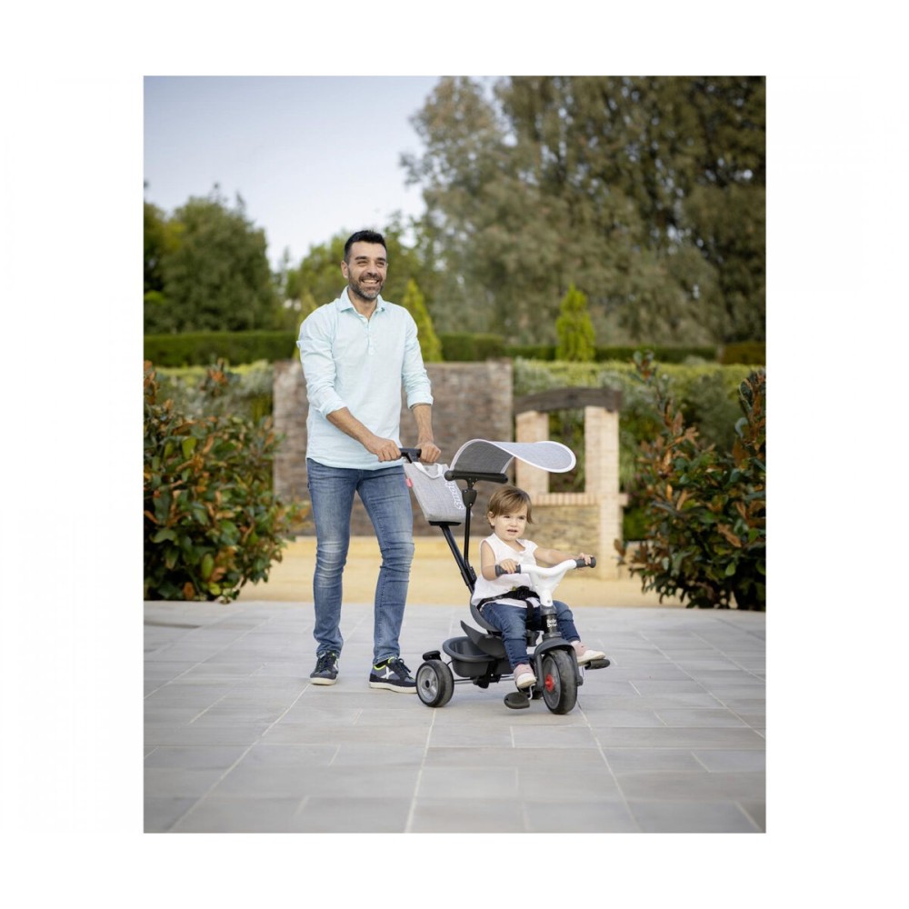 Tricycle Smoby Baby Driver Gris