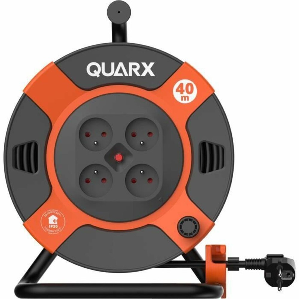 Verlängerungskabel QUARX H07RN-F Schwarz 40 m