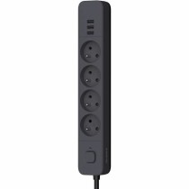 Steckdosenleiste mit 4 Steckdosen mit Schalter QUARX (3 m)
