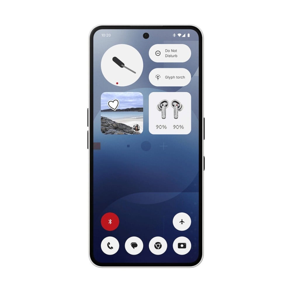 Smartphone Nothing Phone 3a 5G Octa Core 12 GB RAM 256 GB Weiß 6,67"