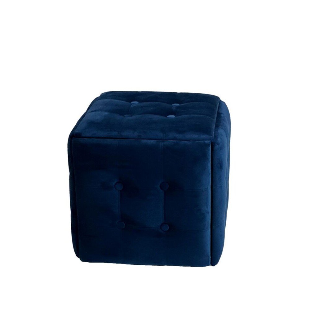 Stuhl-Set GO GIFT Transformer Granatrot Samt Stahl 50 x 50 x 50 cm Puff 5 in 1 5 Stück