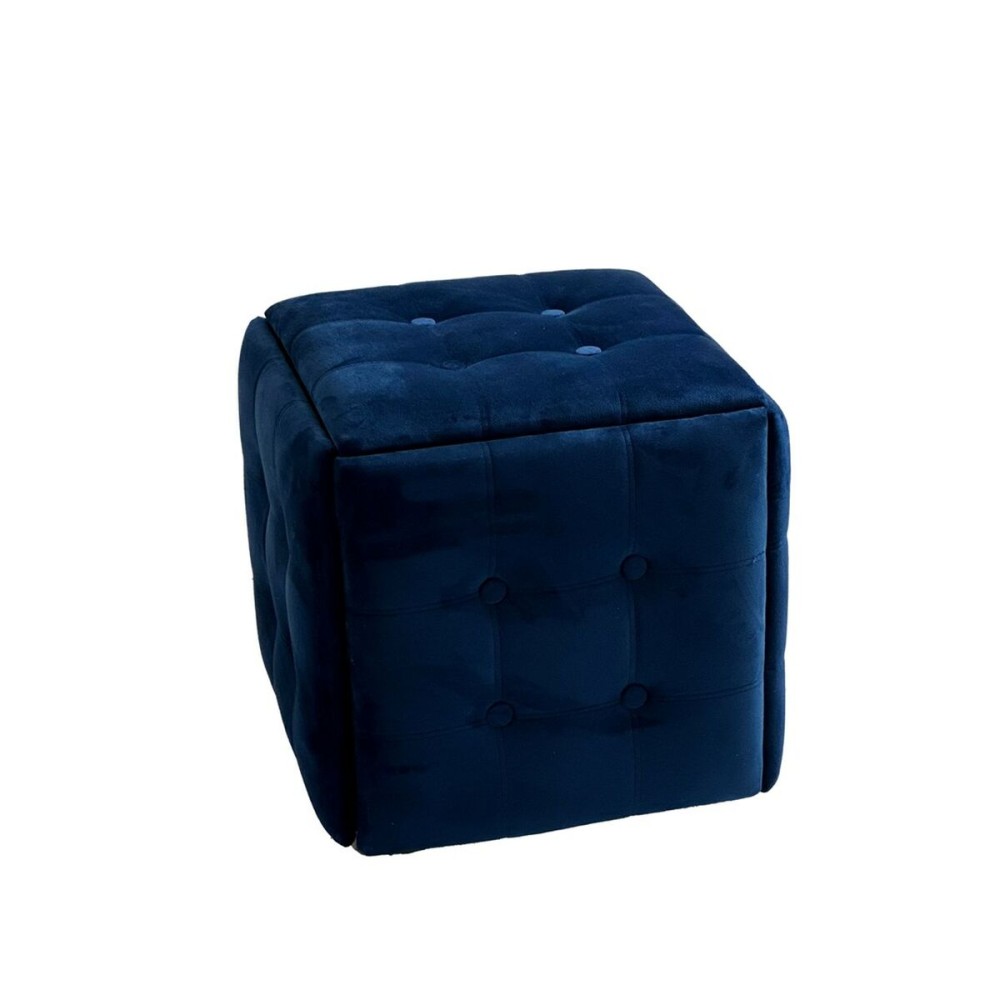 Set of stools GO GIFT Transformer Maroon Velvet Steel 50 x 50 x 50 cm Pouffe 5-in-1 5 Units
