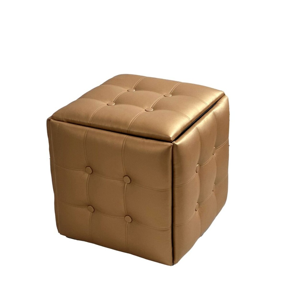 Stuhl-Set GO GIFT Transformer Camel Haut Stahl 50 x 50 x 50 cm Puff 5 in 1 5 Stück
