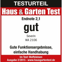 Gaufrier Severin WA 2106 Noir 1200 W