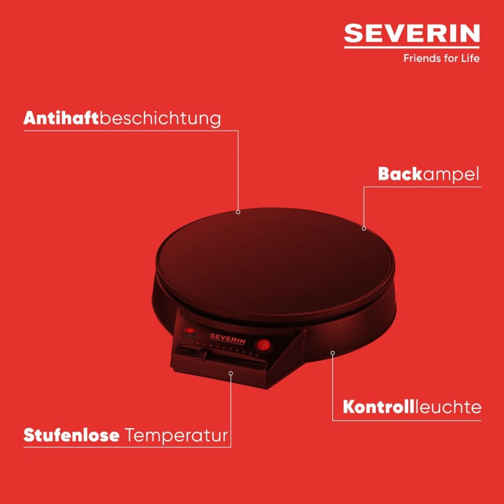 Crêpière Severin CM 2198 Noir