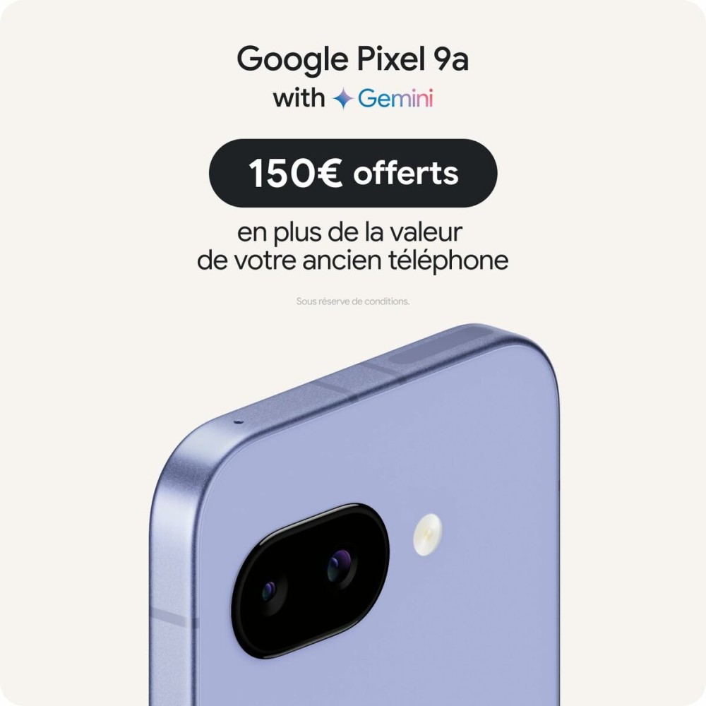 Smartphone Google 6,3" 8 GB RAM 128 GB Grau Lila