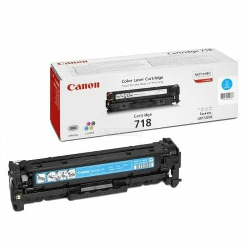 Original Toner Canon CRG-718 C Cyan