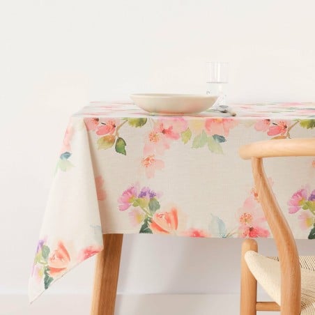 Stain-proof resined tablecloth Belum 0120-350 Multicolour 150 x 150 cm