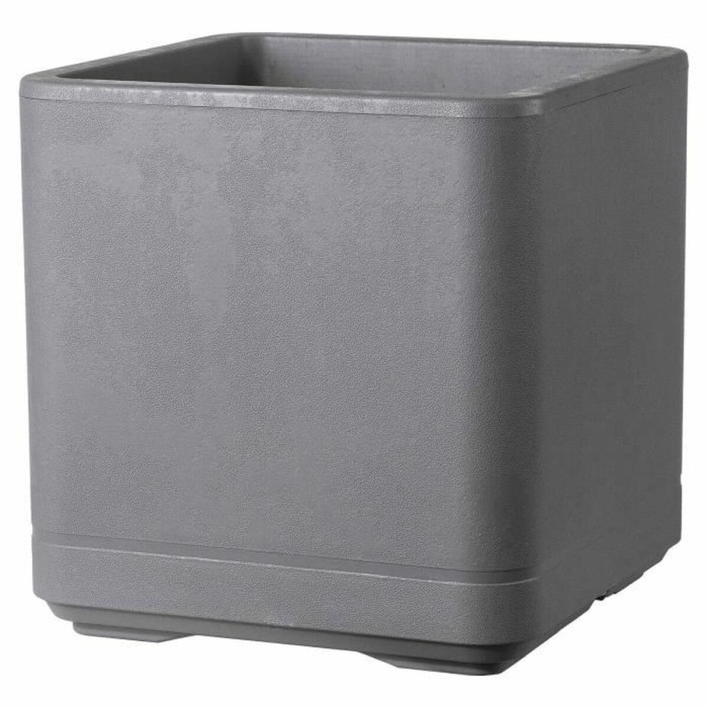 Pot Deroma Gris 38 x 38 x 39 cm Plastique Carré Seau 38 cm