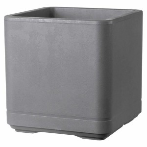 Pot Deroma Gris 38 x 38 x 39 cm Plastique Carré Seau 38 cm
