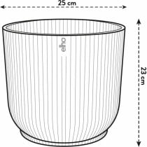 Plant pot Elho Ø 25 cm Circular White Plastic