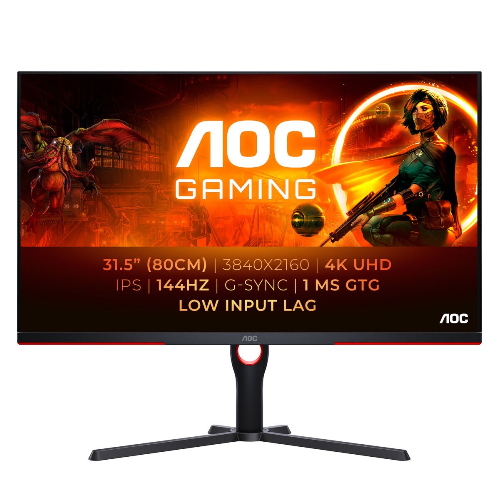 Gaming Monitor AOC U32G3X/BK 4K Ultra HD 32"