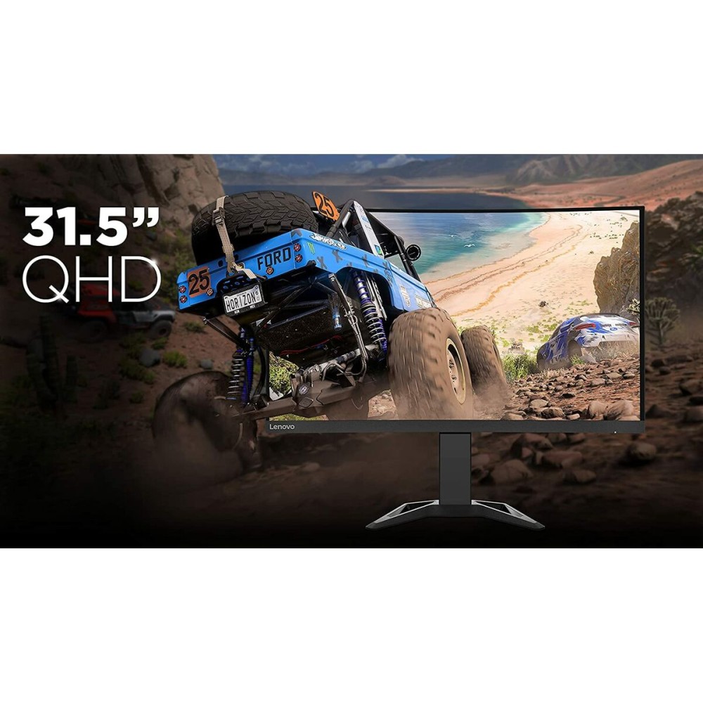 Monitor Gaming Lenovo 32" Quad HD LED Espagnol Qwerty