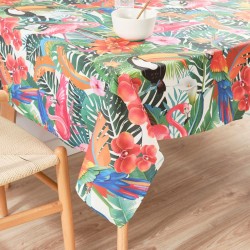 Stain-proof resined tablecloth Belum 0120-397 Multicolour 150 x 150 cm