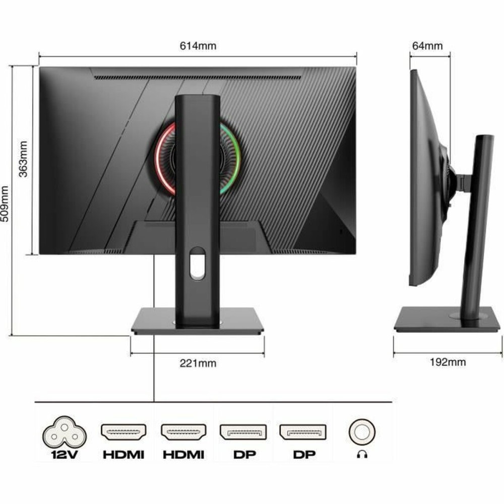 Écran Japannext JN-27IPS165WQHDR-HSP WQHD 27"