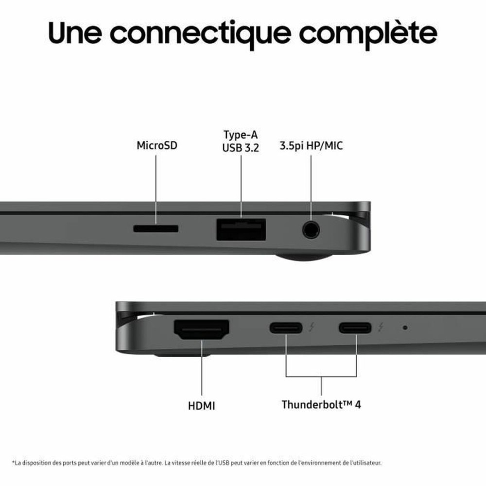Ordinateur Portable Samsung Galaxy Book5 360 Intel Core Ultra 5 226V 15,6" 16 GB RAM 512 GB SSD