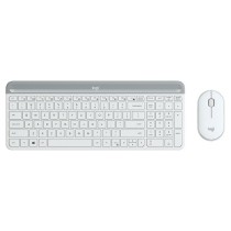 clavier et souris Logitech MK470 Blanc Français AZERTY