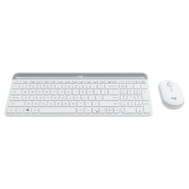 clavier et souris Logitech MK470 Blanc Français AZERTY