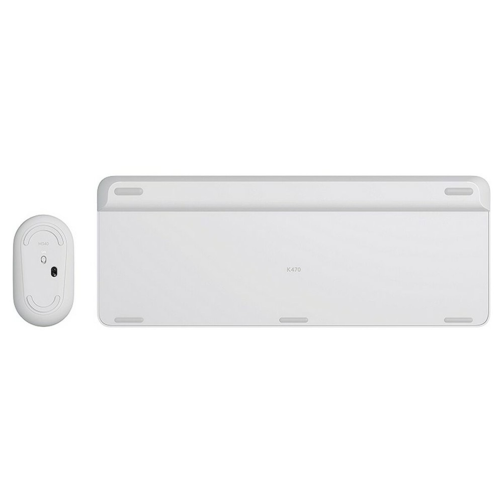 clavier et souris Logitech MK470 Blanc Français AZERTY
