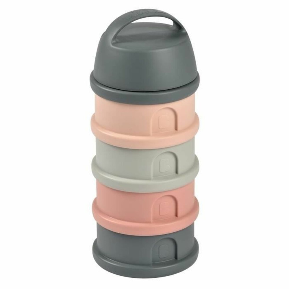 Powdered Milk Dispenser Béaba Pink/Grey