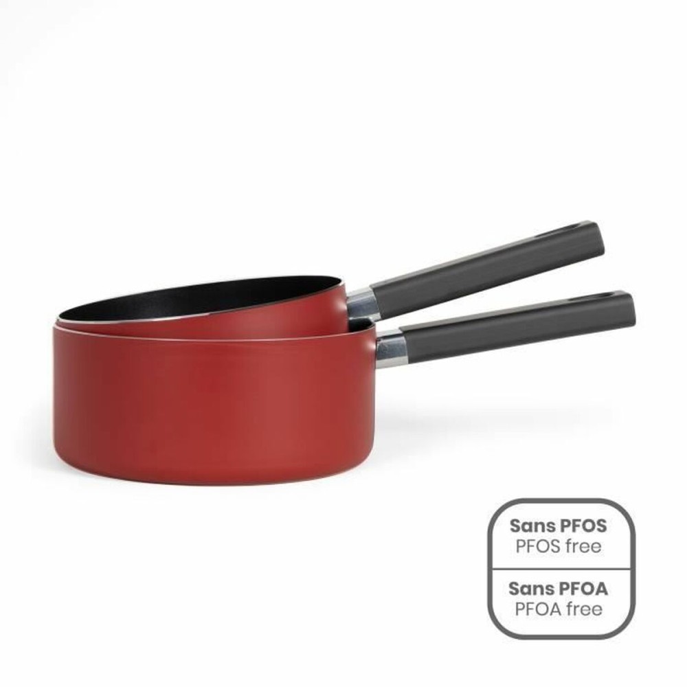 Stieltopfset Livoo Rot Silikon 2 Stücke (2 Stück)