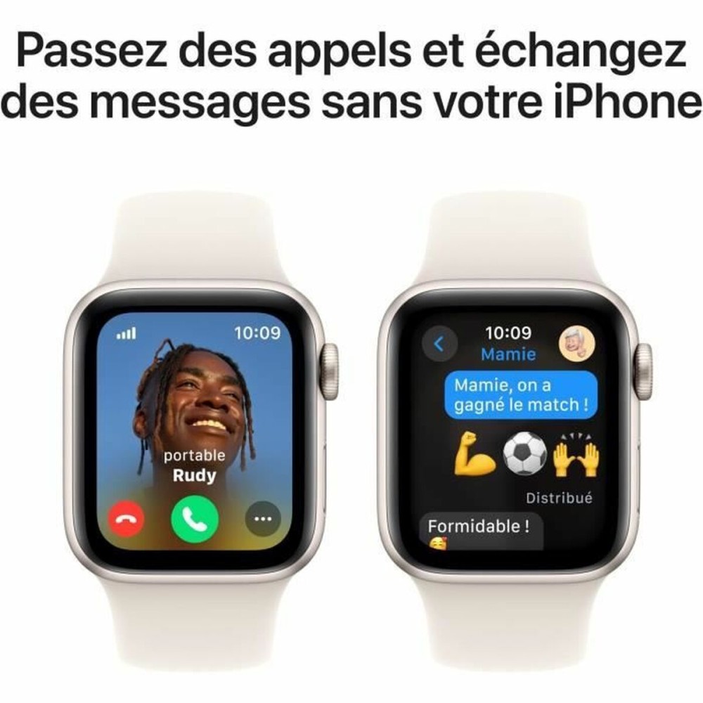Montre intelligente Apple Apple Watch SE GPS + Cellular starlight 40 mm 1,57" Ø 40 mm
