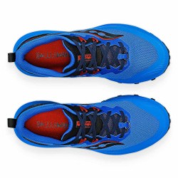 Chaussures de Sport pour Homme Saucony Peregrine 14 Bleu