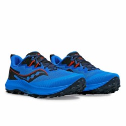 Chaussures de Sport pour Homme Saucony Peregrine 14 Bleu